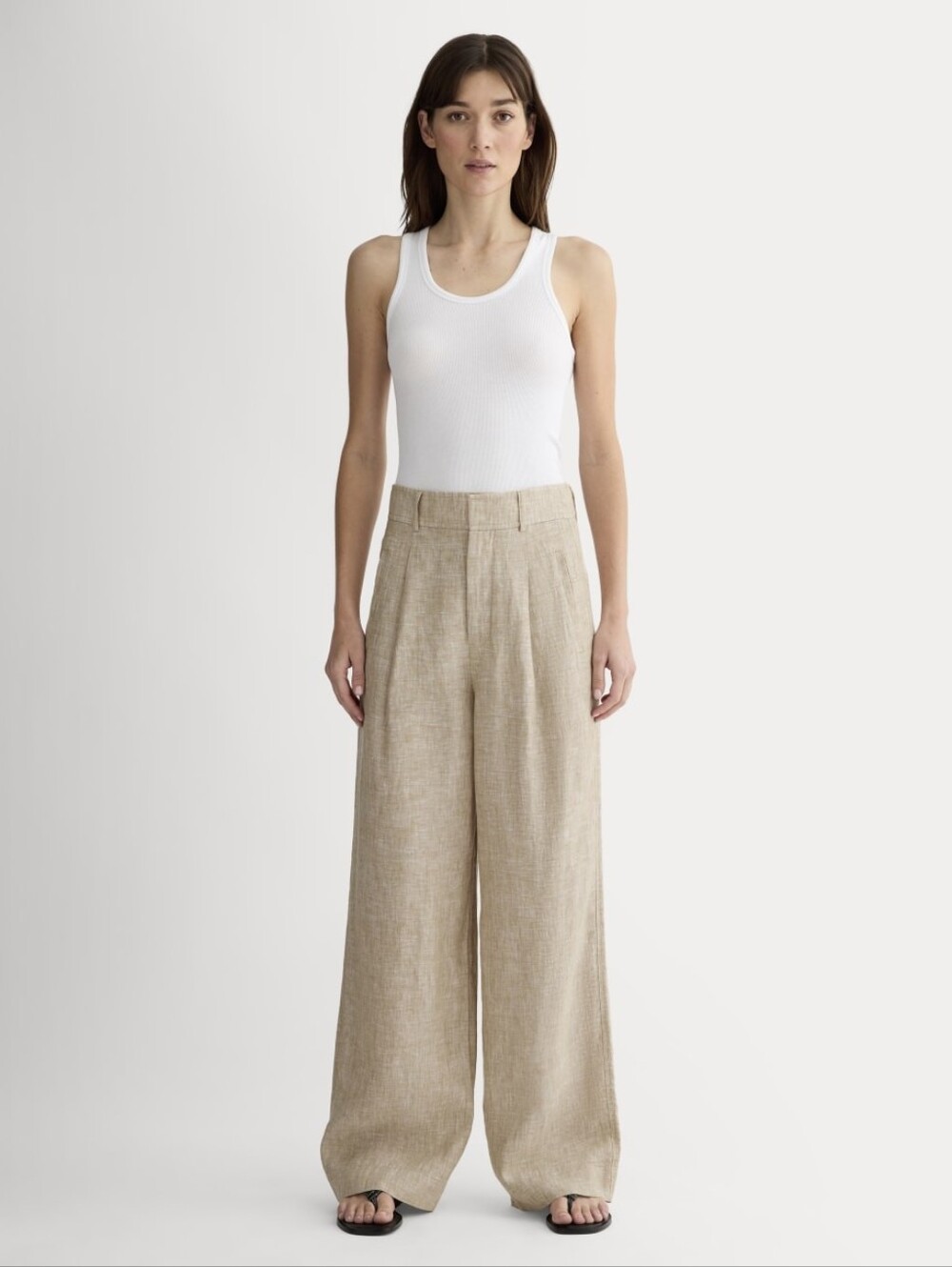 The Linen Way-High® Drape Pant